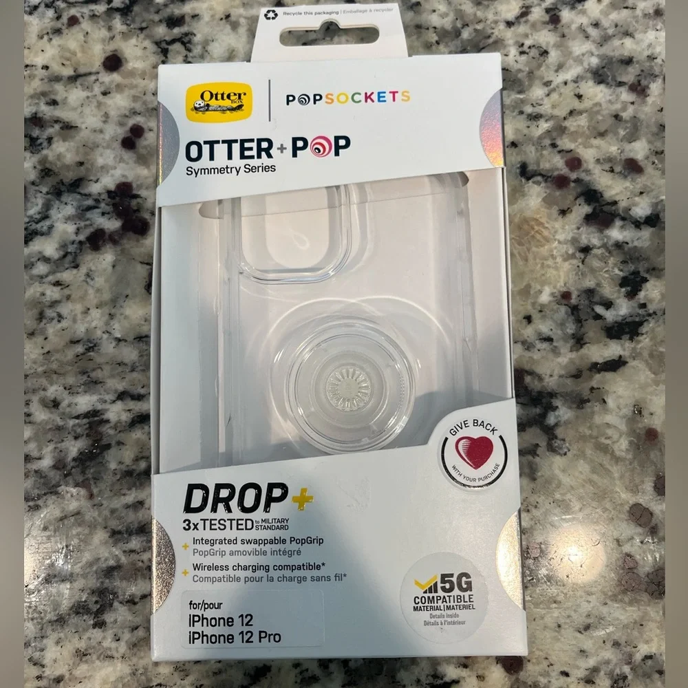 OTTERBOX POP SOCKET iPhone 12/12 Pro Case